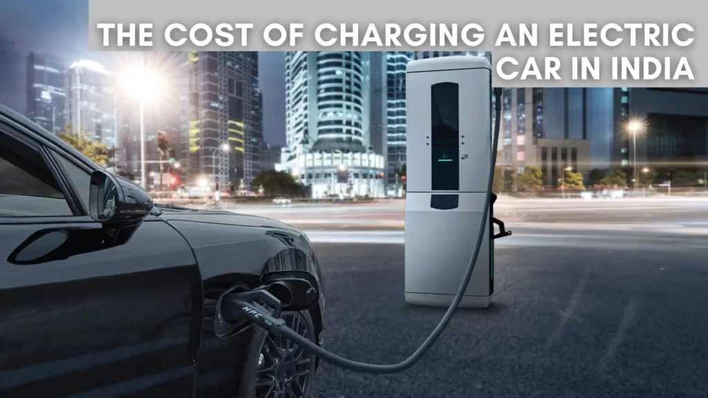 ev charging cost for cars