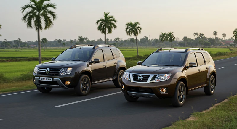 Nissan Tekton vs Renault Duster
