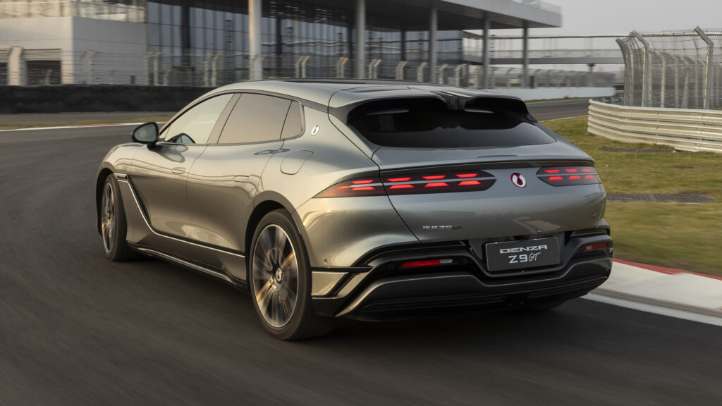 denza z9 gt vs porsche taycan sport turismo luxury ev india comparison